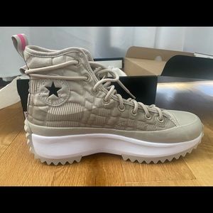 BRAND NEW, NEVER WORN! Customized Converse. Feel free to reach out 4 questions